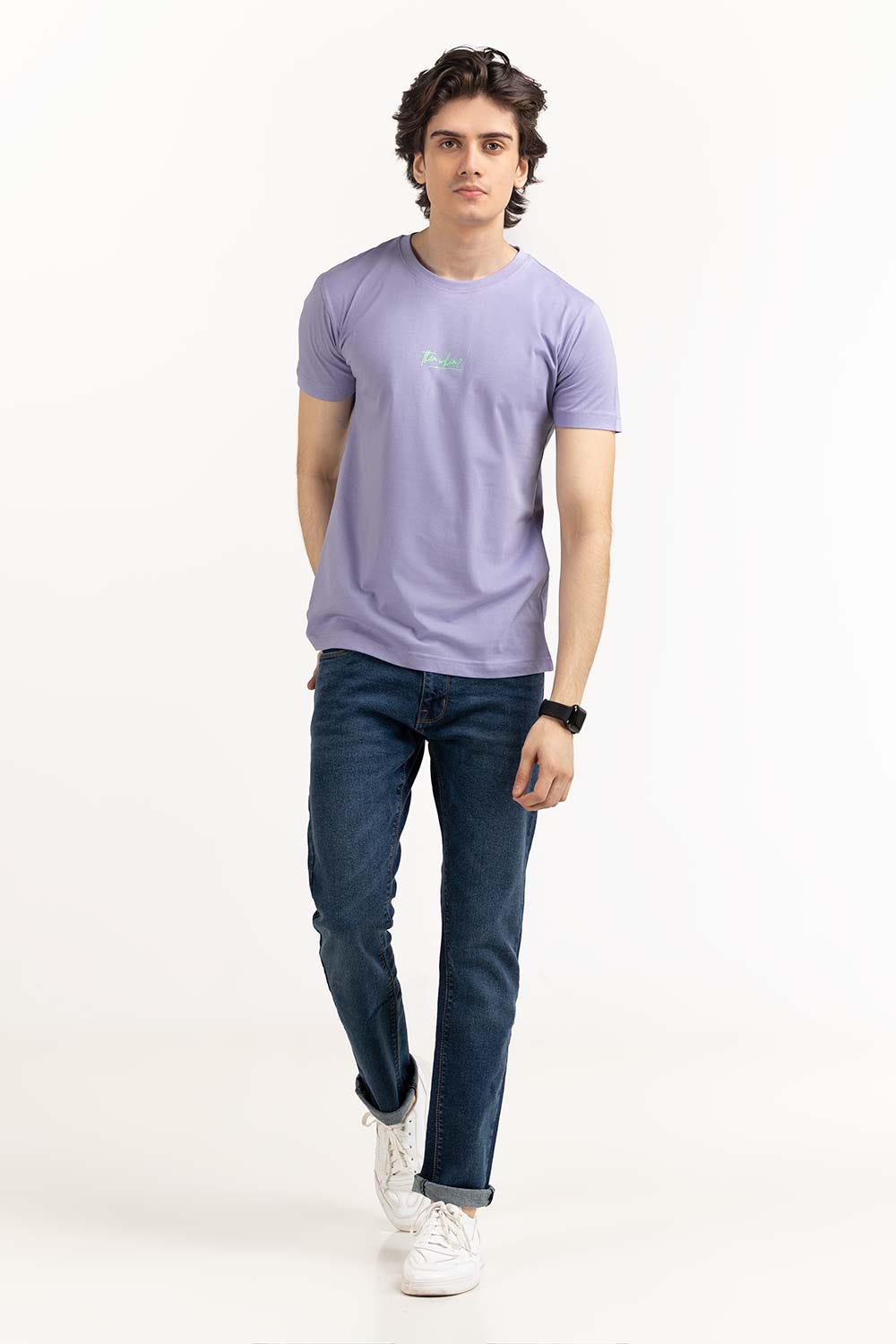 Lavender Graphic Tee TS-CNSJ23-152