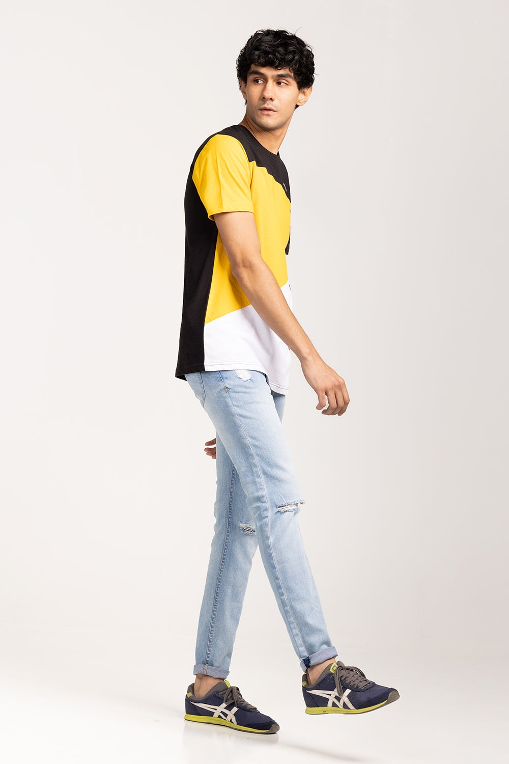 Lemon-Black Urban T-Shirt JCN-URB-D05