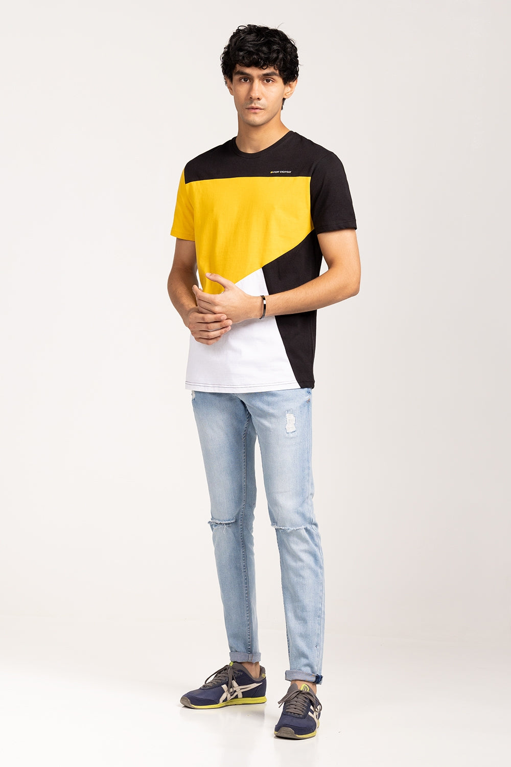 Lemon-Black Urban T-Shirt JCN-URB-D05