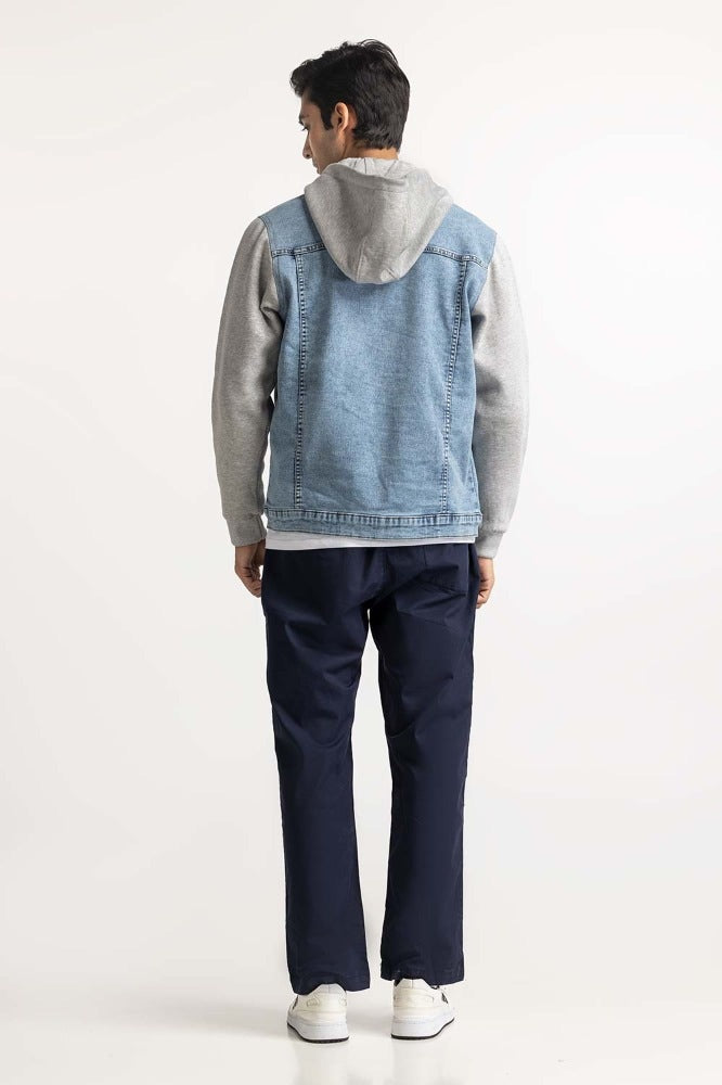 Light Blue Basic Jacket MN-JKT-WS23-059