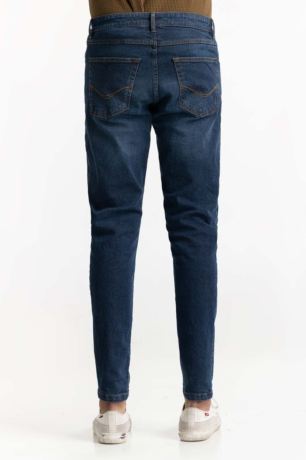 Light Blue Basic Skinny Fit Jeans 224-121-015