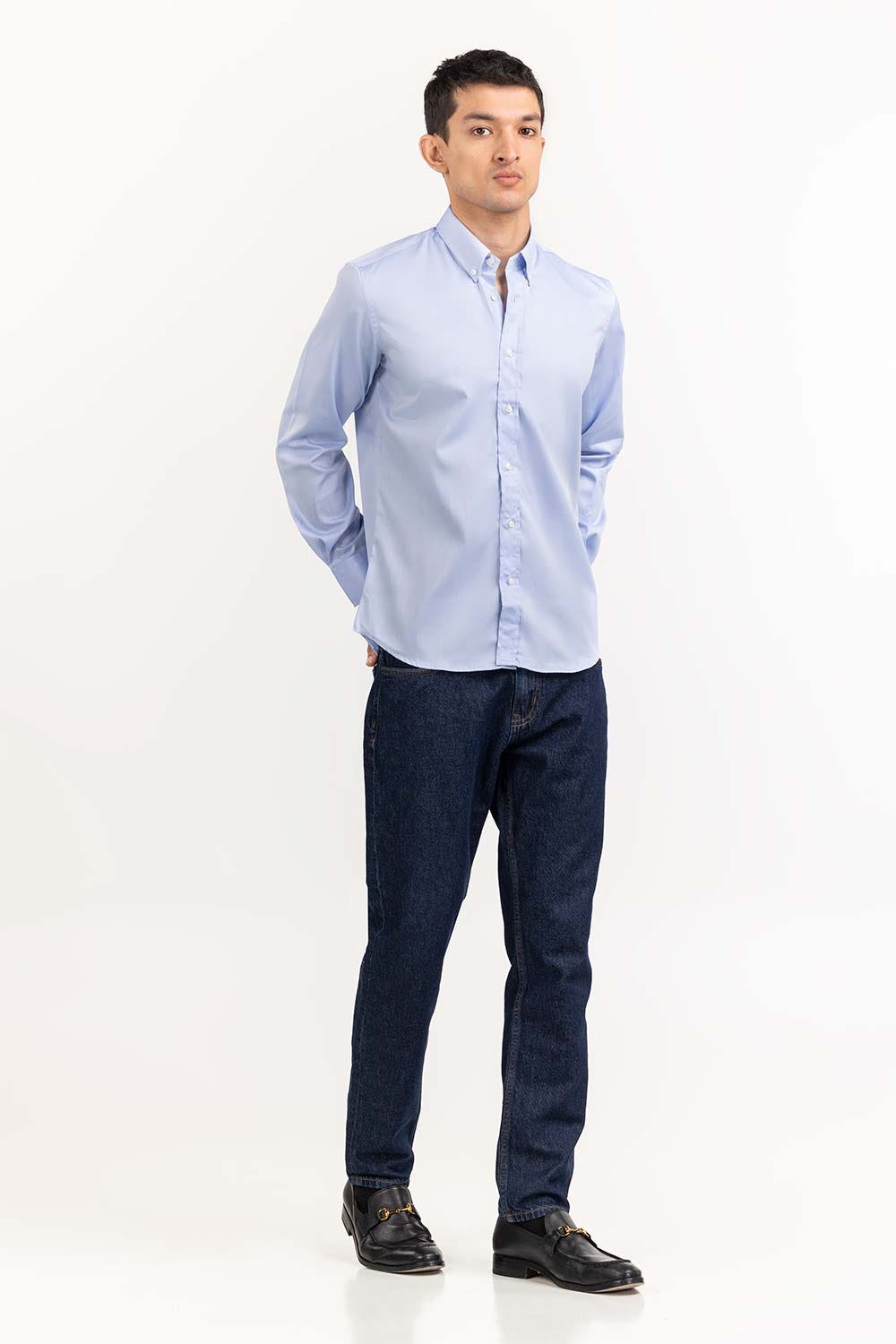 Light Blue Basic Smart Casual SC-YD22-011