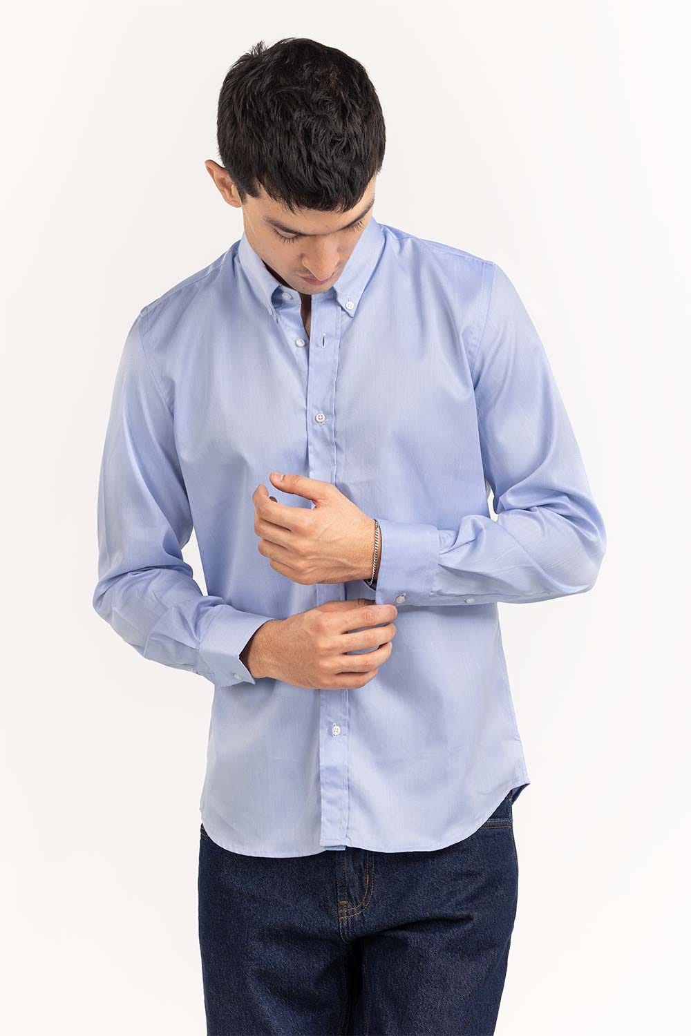 Light Blue Basic Smart Casual SC-YD22-011