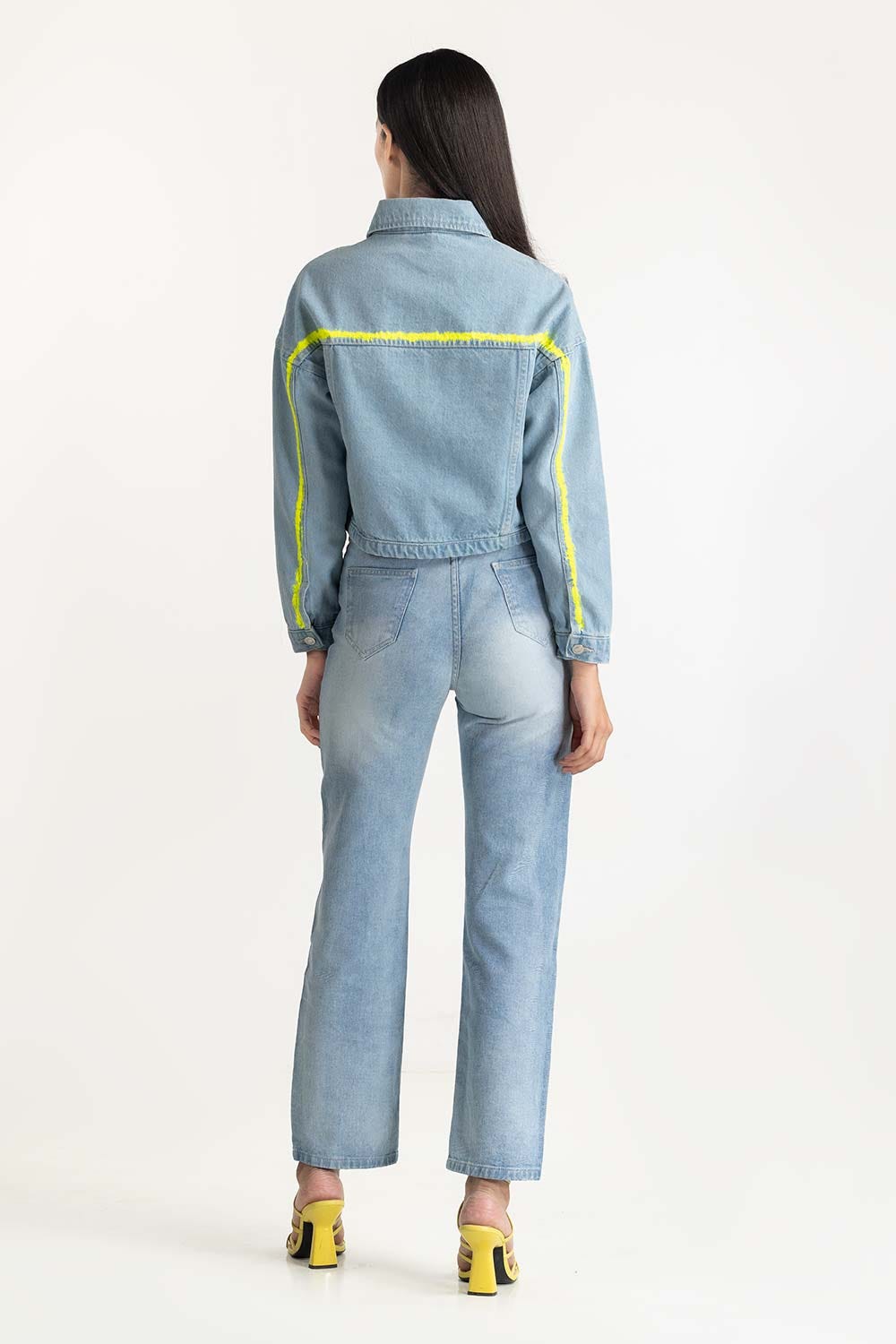 Light Blue Denim Jacket 224-210-029