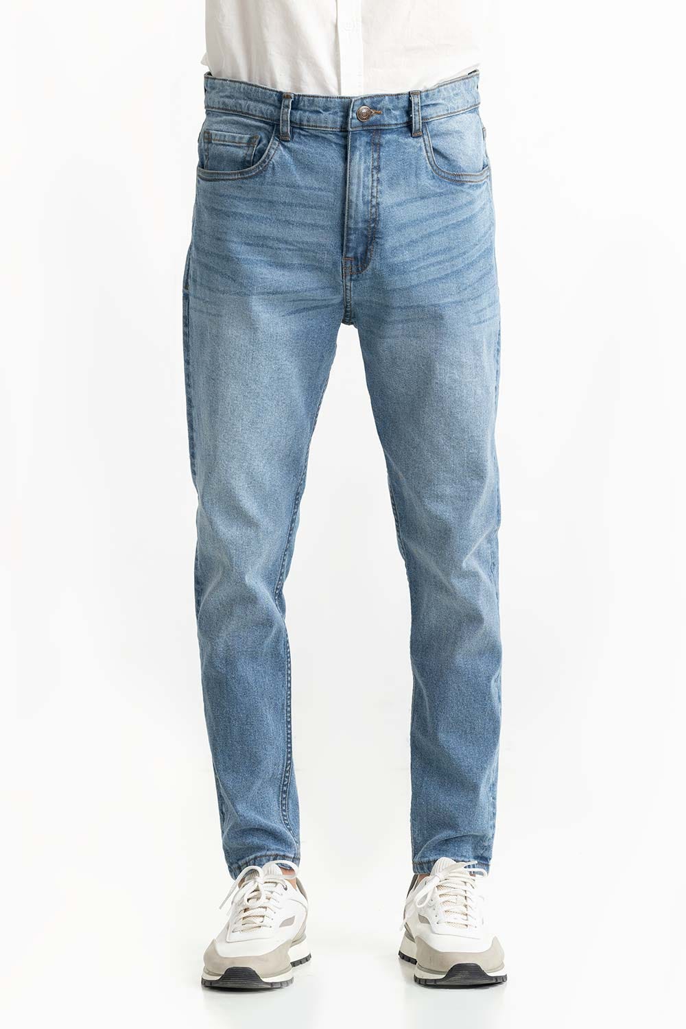Light Blue Denim Jeans 224-121-007