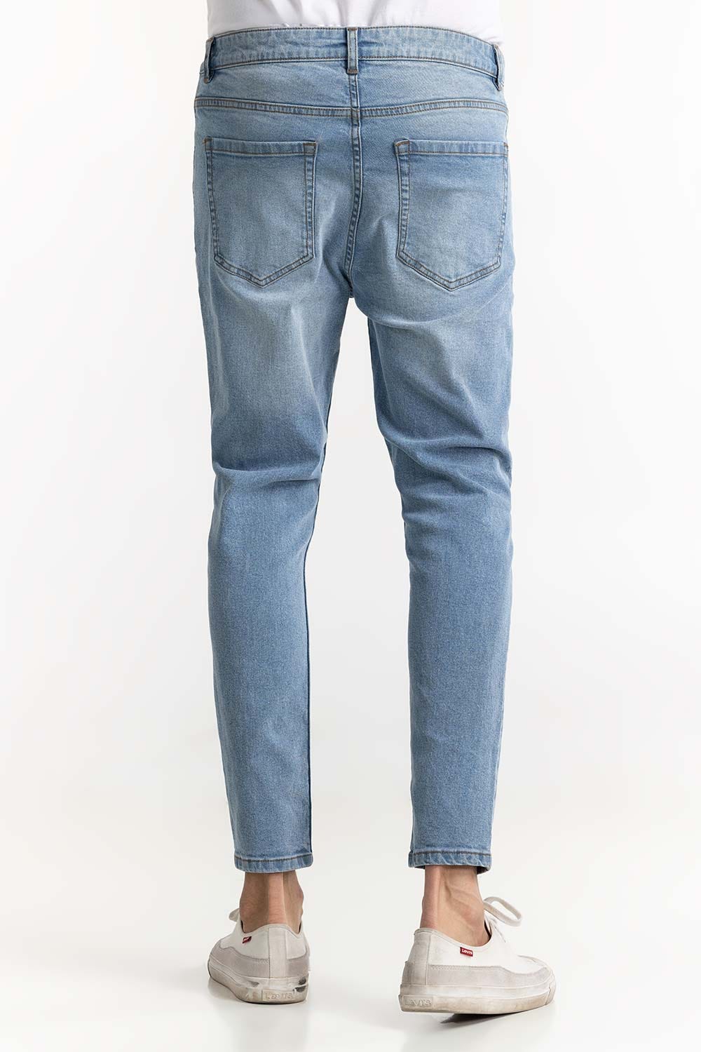 Light Blue Denim Jeans 224-121-007