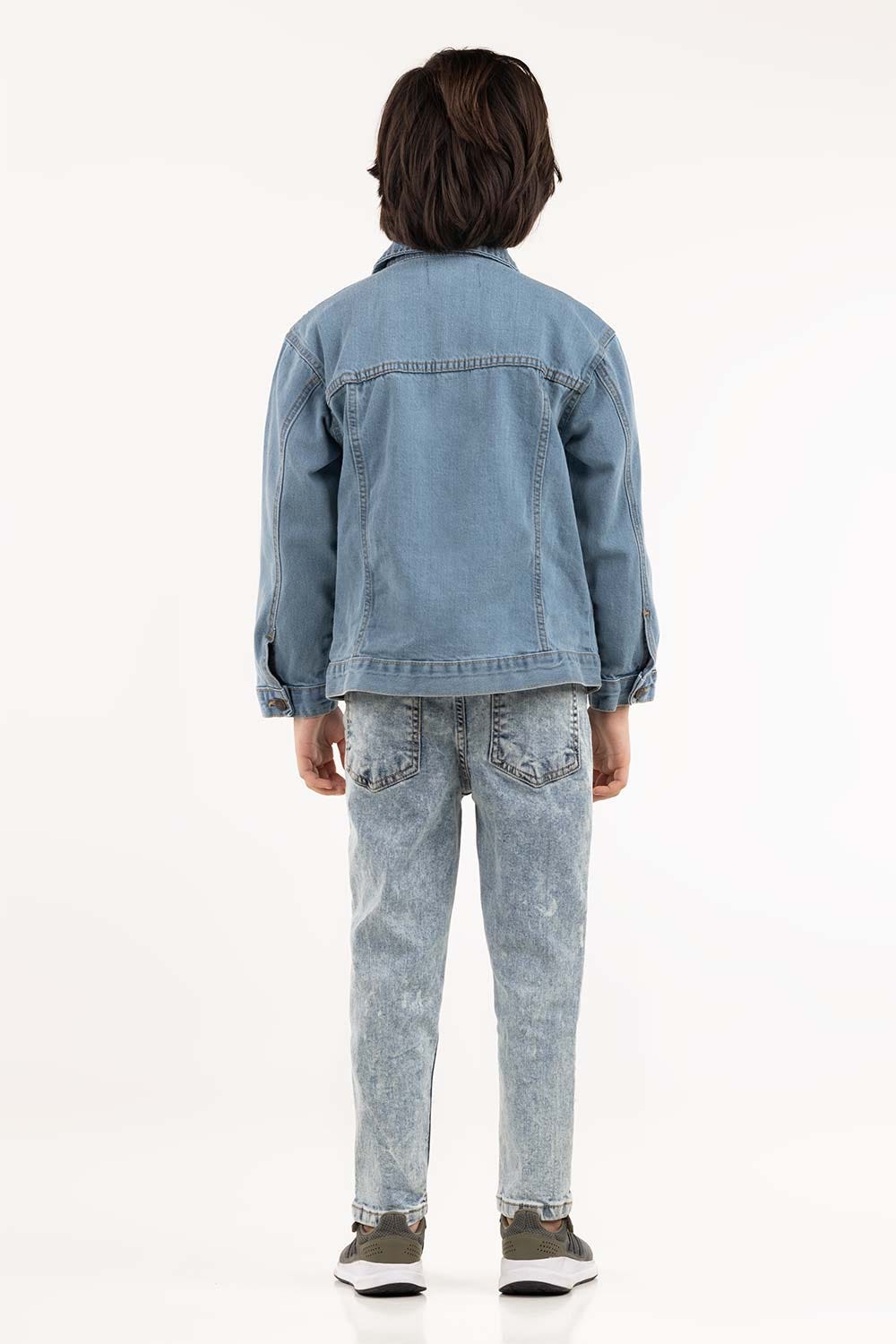 Junior Boy Light Blue Jacket 224-310-044