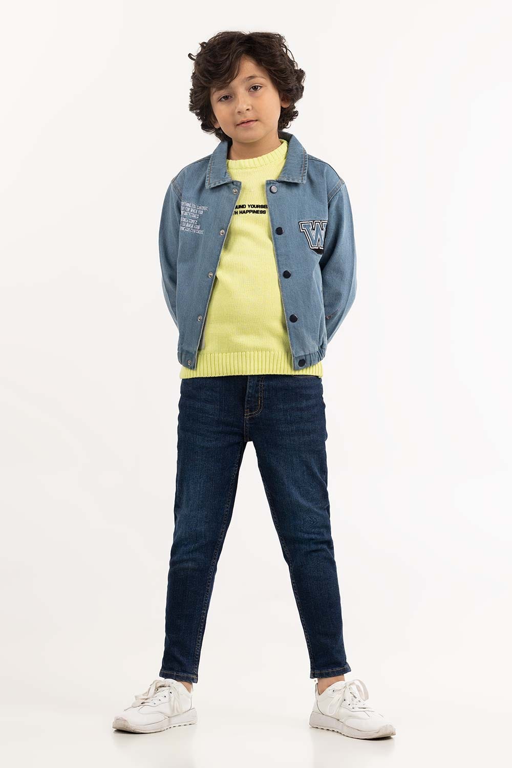 Junior Boy Light Blue Jacket 224-310-055