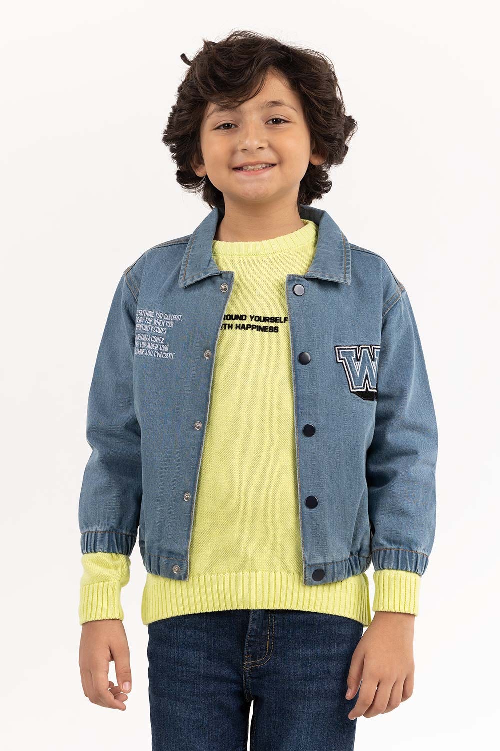 Junior Boy Light Blue Jacket 224-310-055
