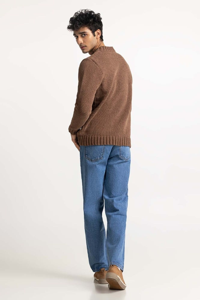 Light Brown Fashion Sweater MN-SWT-WS23-137