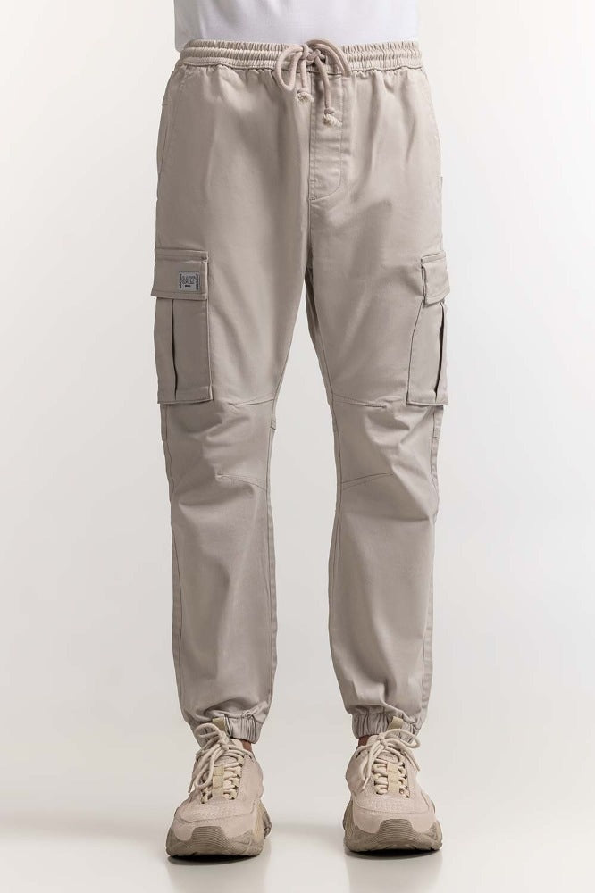 Light Grey Basic Trouser MNTRCSS24005-A
