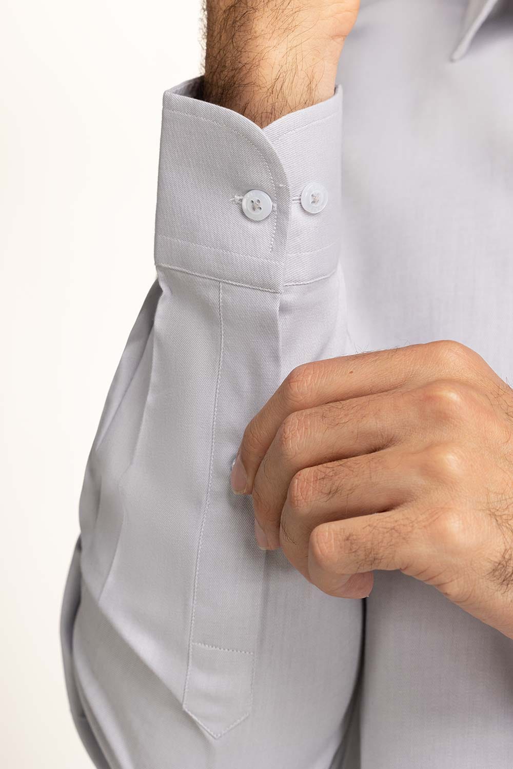 Light Grey Formal Shirt MN-FS-PD24-083