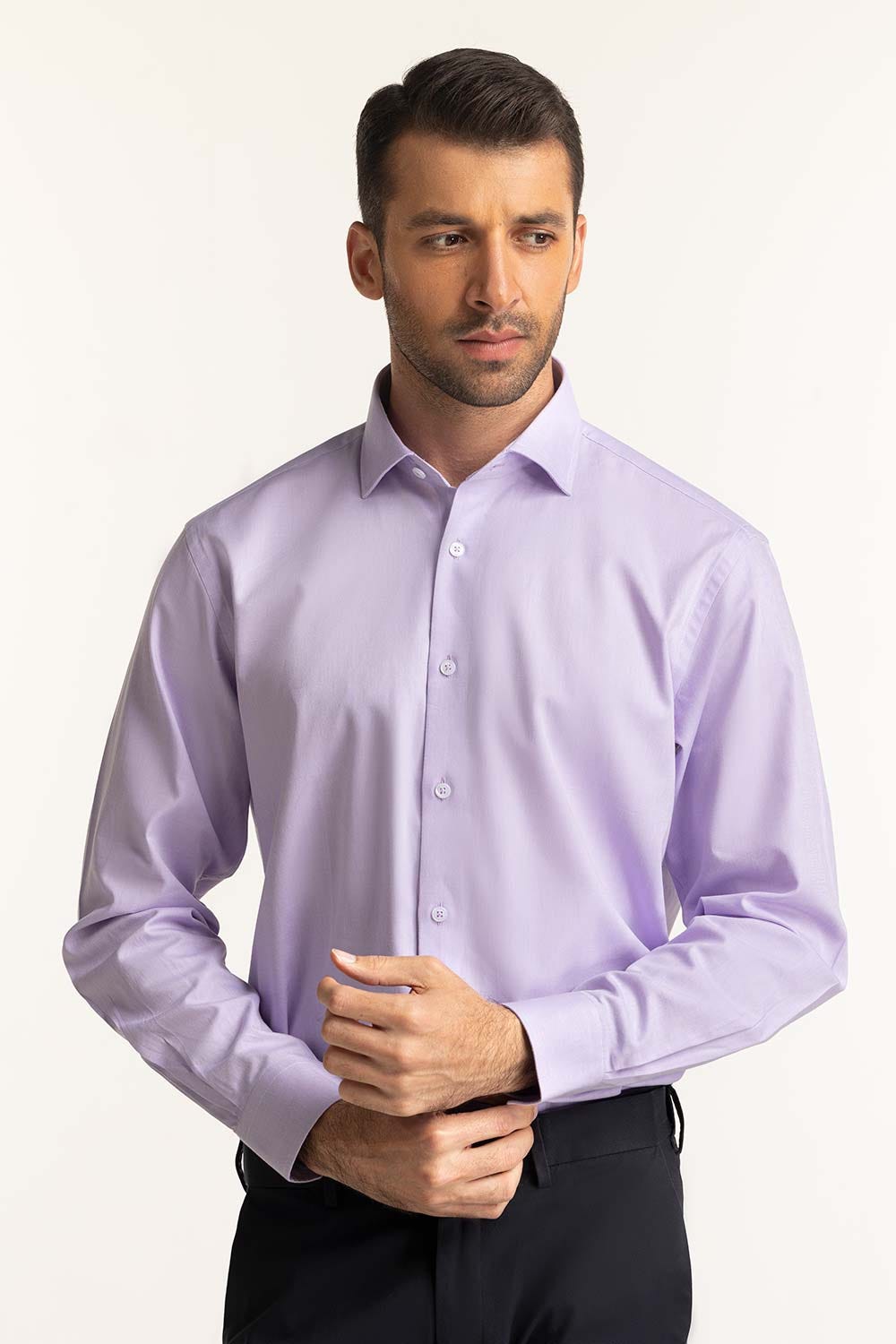 Light Purple Formal Shirt MN-FS-PD24-081