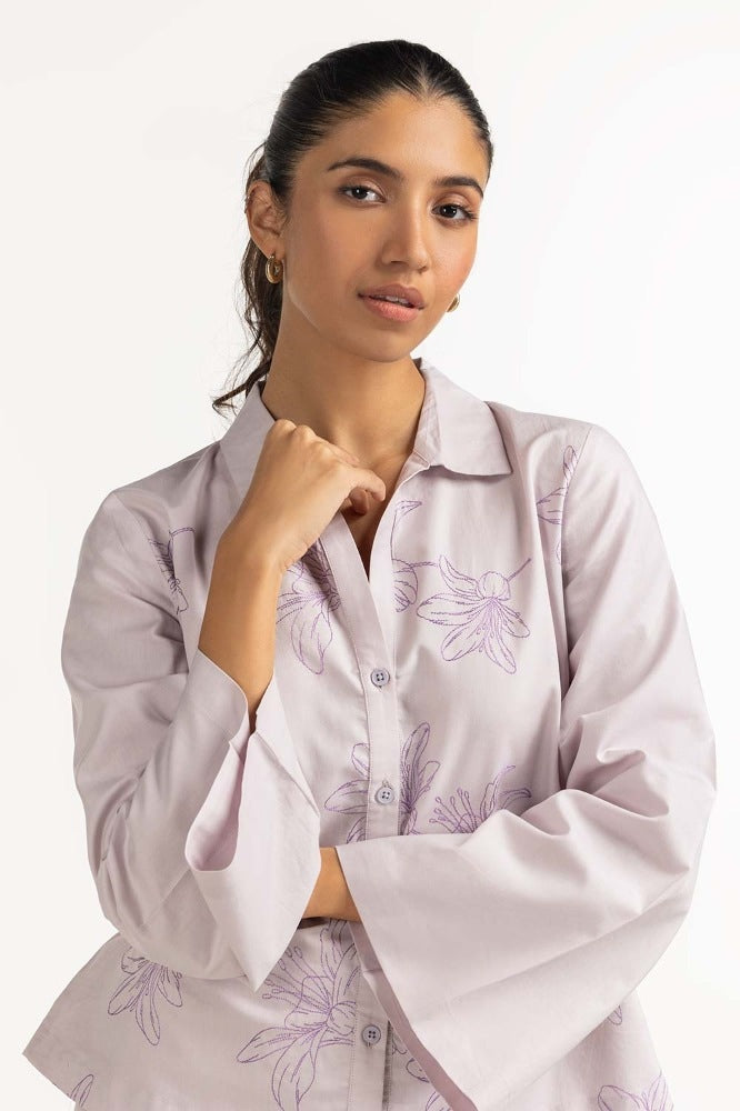 Lilac Basic Blouse WM-BLS23-004