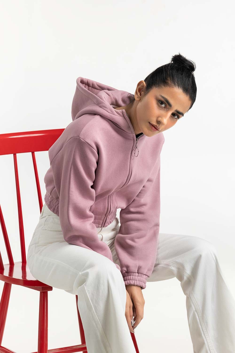 Lilac Hoodie Jacket 224-212-039