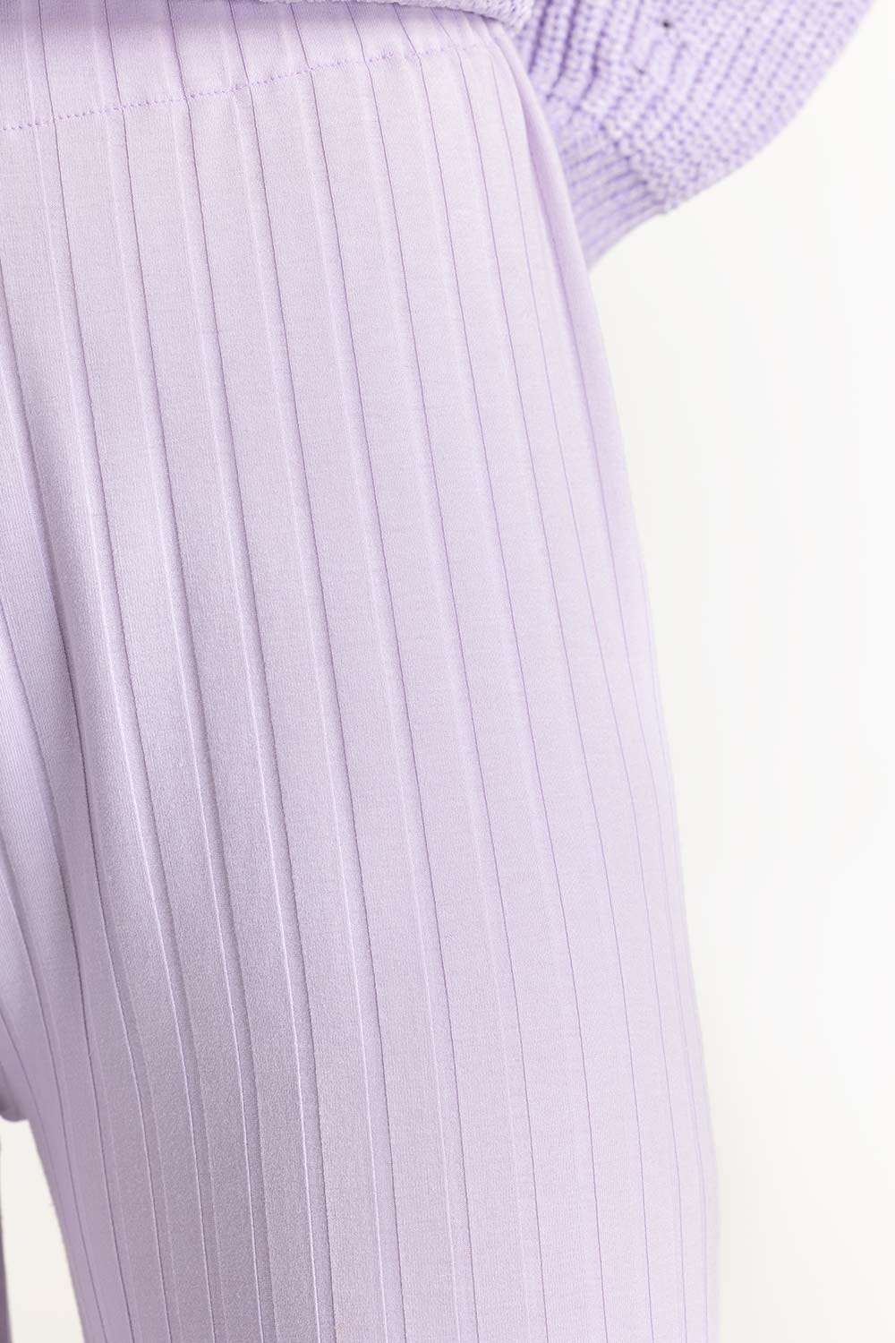 Lilac Straight Trouser 224-216-311 B
