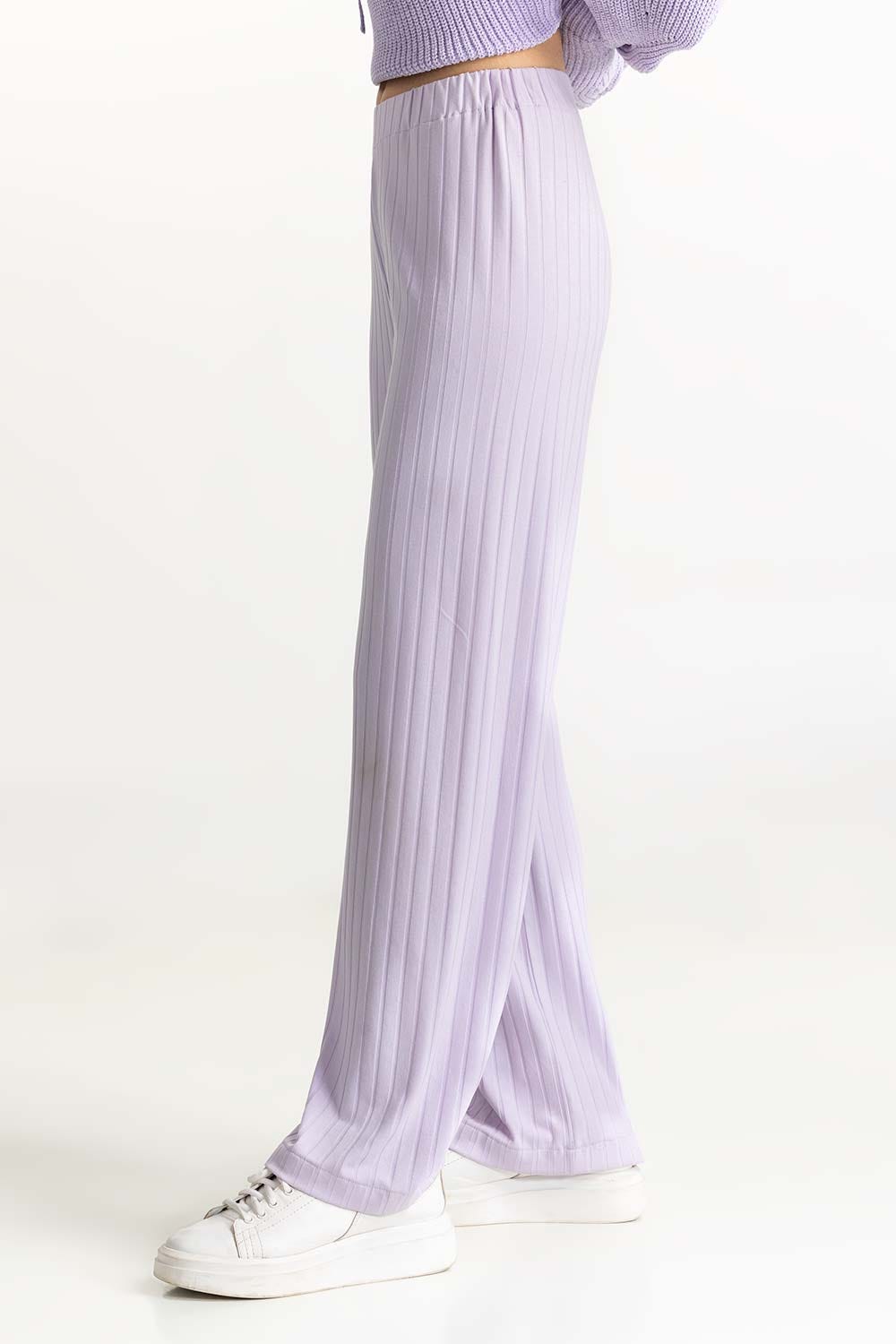 Lilac Straight Trouser 224-216-311 B