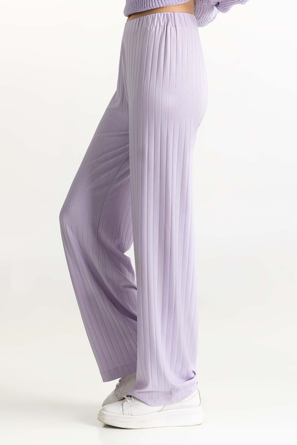Lilac Straight Trouser 224-216-311 B