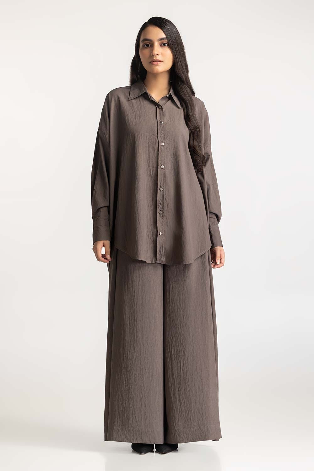 Loose Fit Button Down Shirt WM-CS-SS24-082