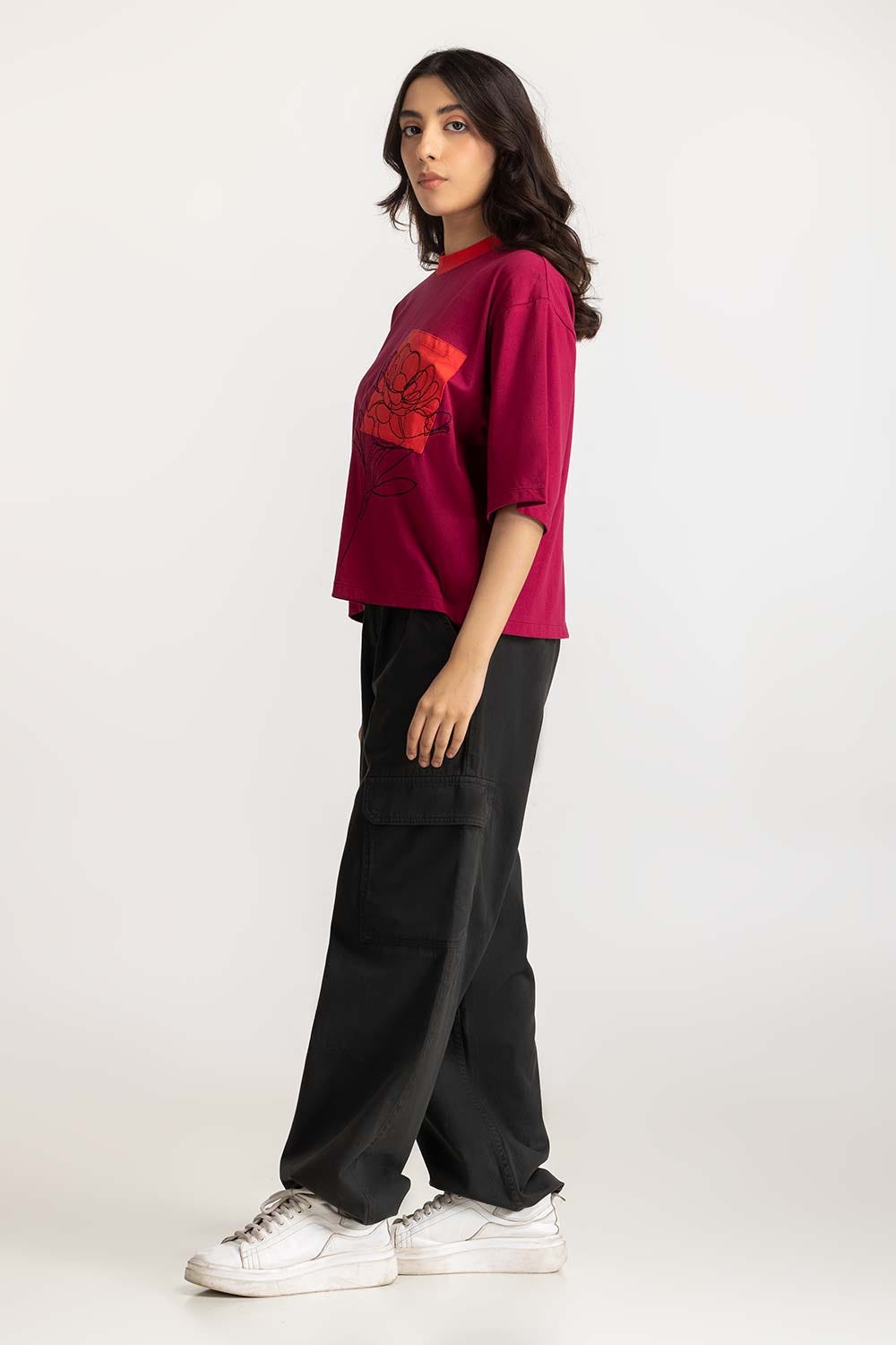 Loose Fit Graphic Tee WM-KTP-WS24-009