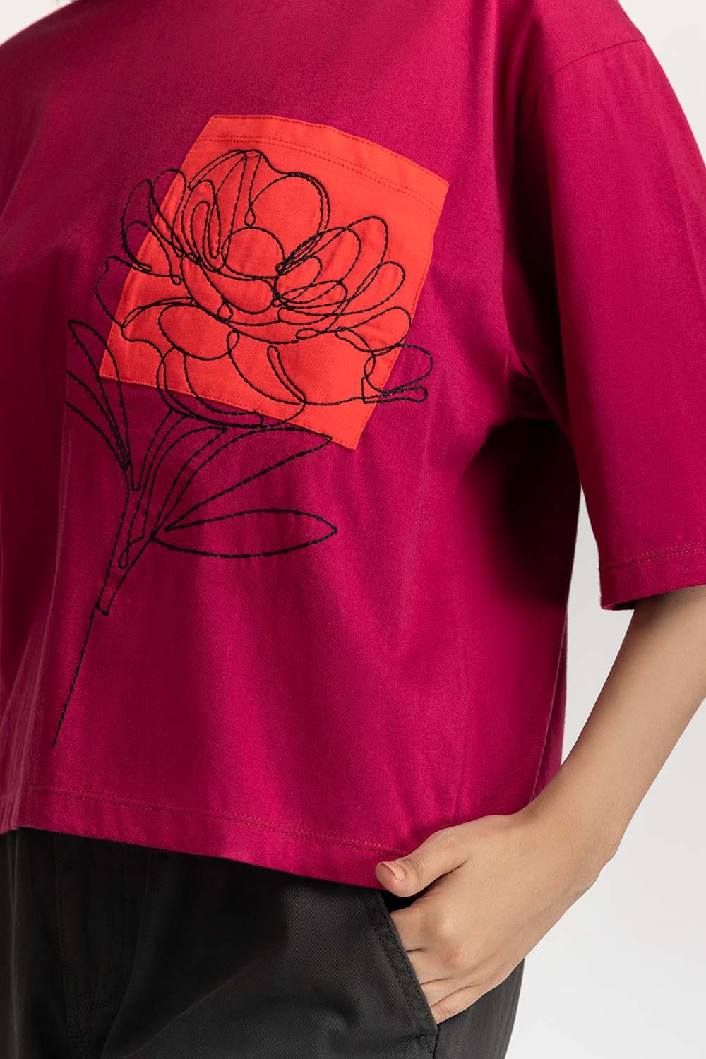 Loose Fit Graphic Tee WM-KTP-WS24-009