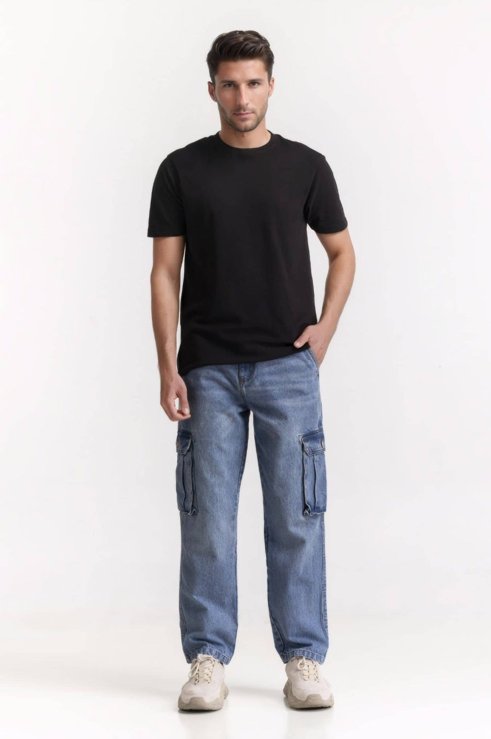 Loose Fit Jeans MNJNSSS24021