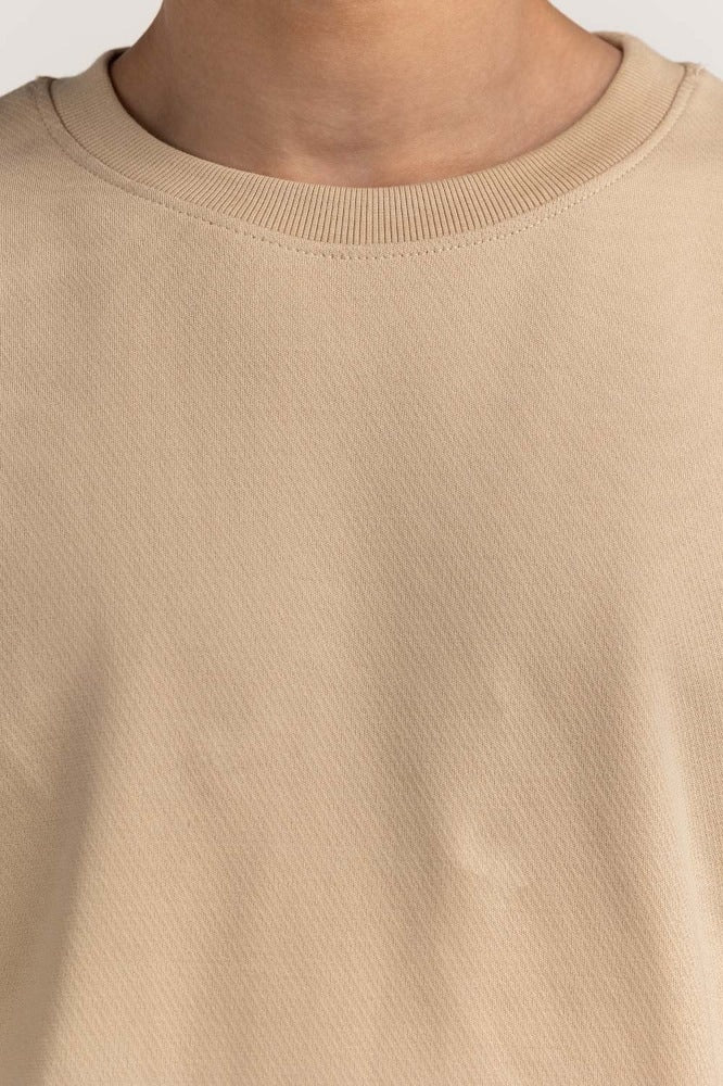 Marble Textured Fashion Sweatshirt MN-SWS-WS23-017