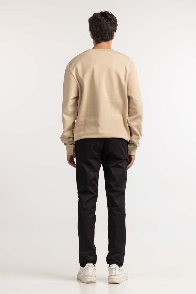 Marble Textured Fashion Sweatshirt MN-SWS-WS23-017