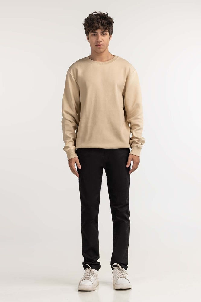 Marble Textured Fashion Sweatshirt MN-SWS-WS23-017