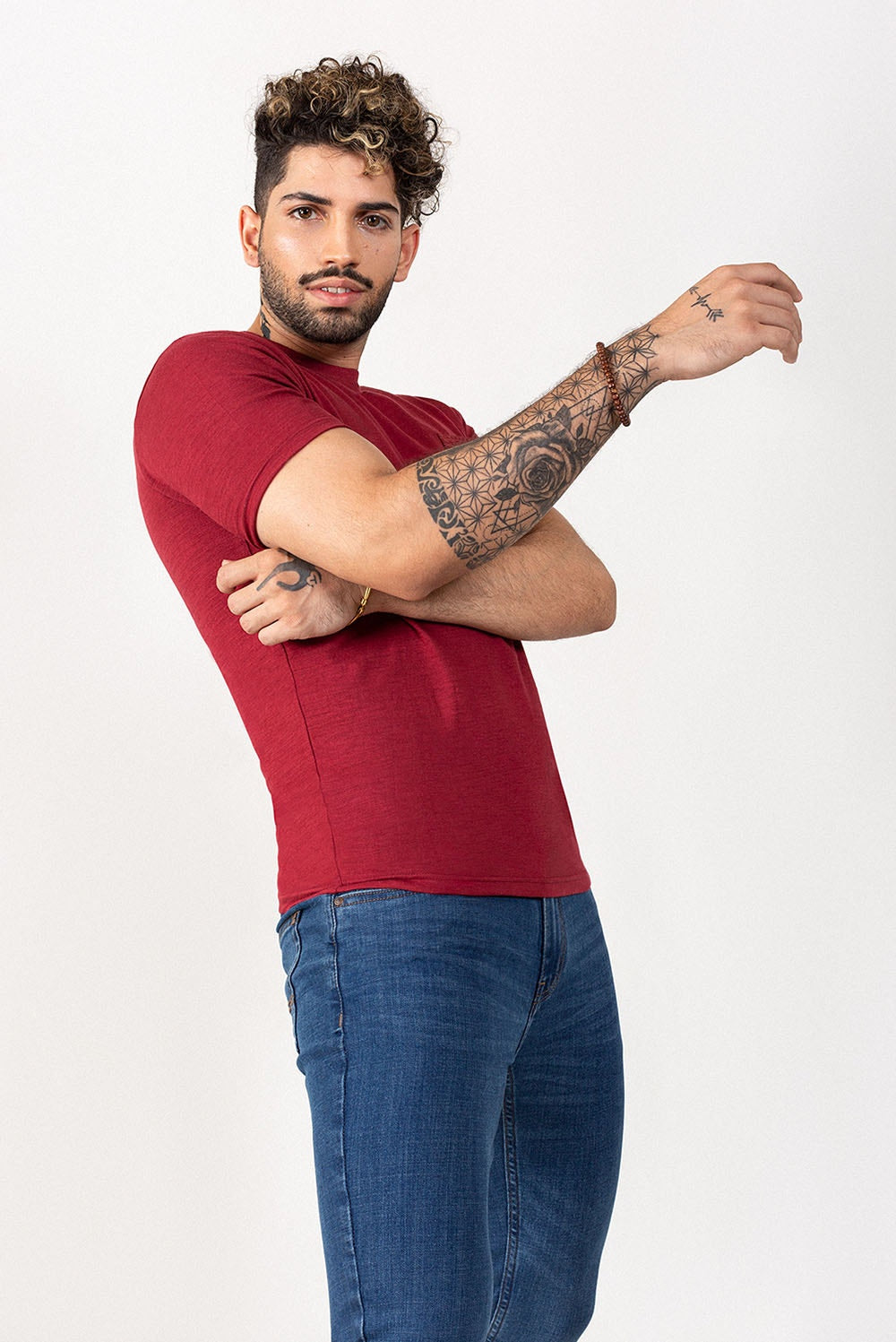 Maroon Basic T-Shirt JCN-SP-01