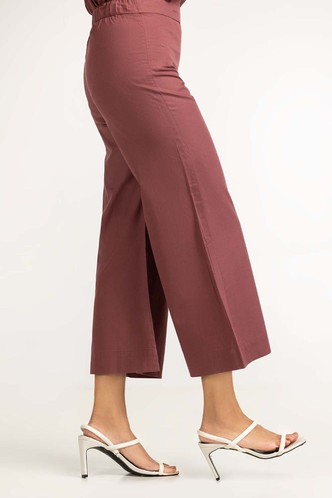 Maroon Basic Trouser WM-TRC23-006