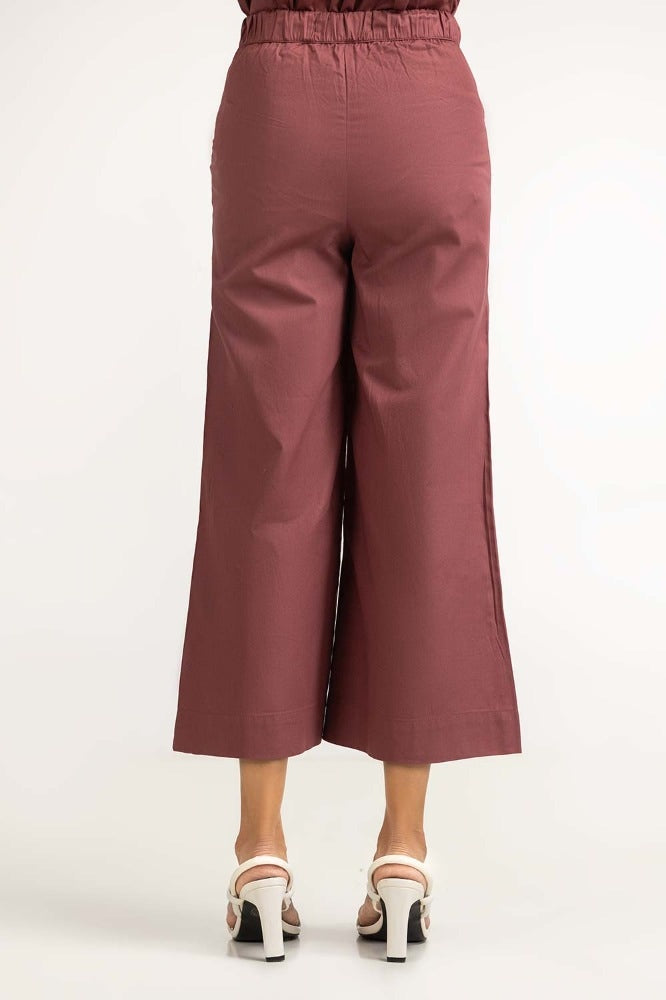 Maroon Basic Trouser WM-TRC23-006