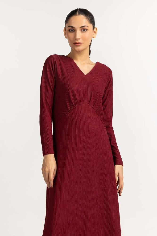 Maroon Dress WM-DRS23-103