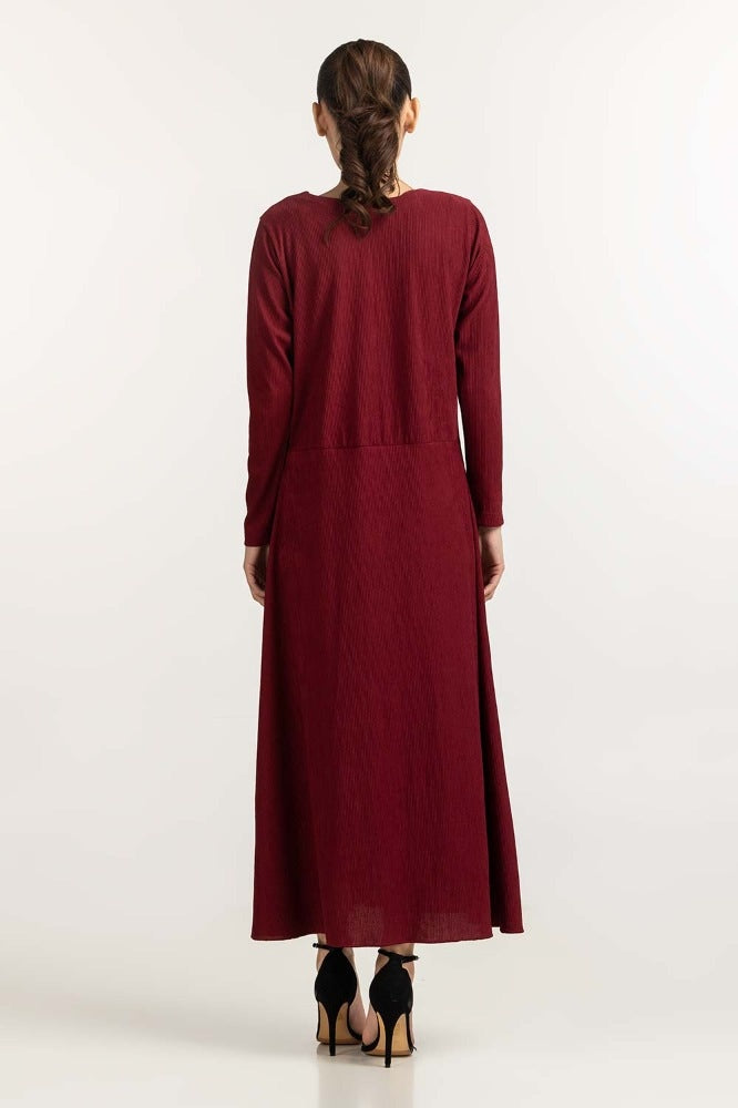 Maroon Dress WM-DRS23-103