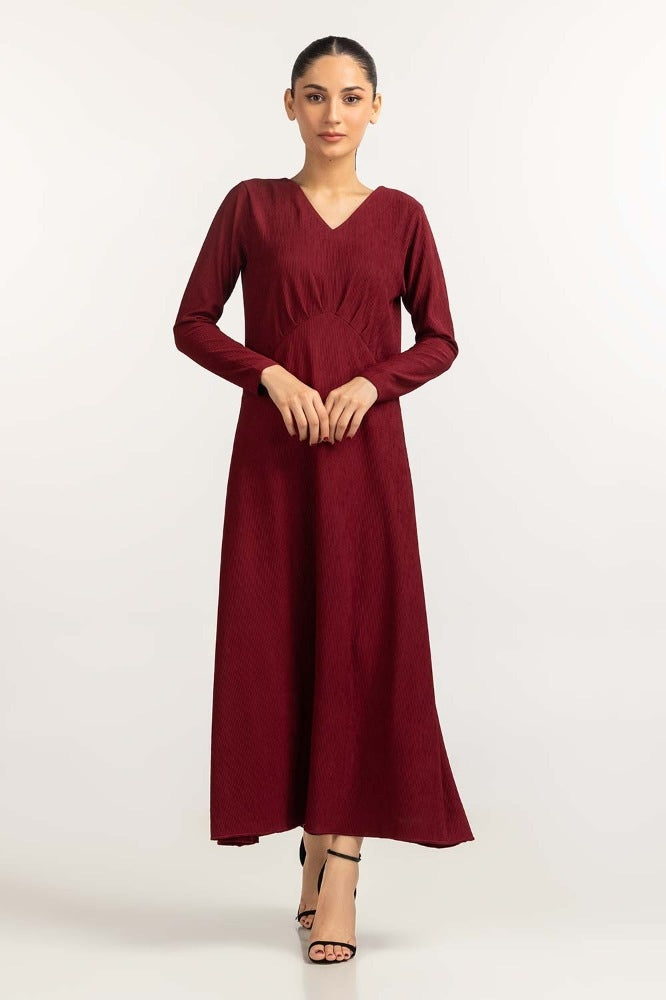 Maroon Dress WM-DRS23-103