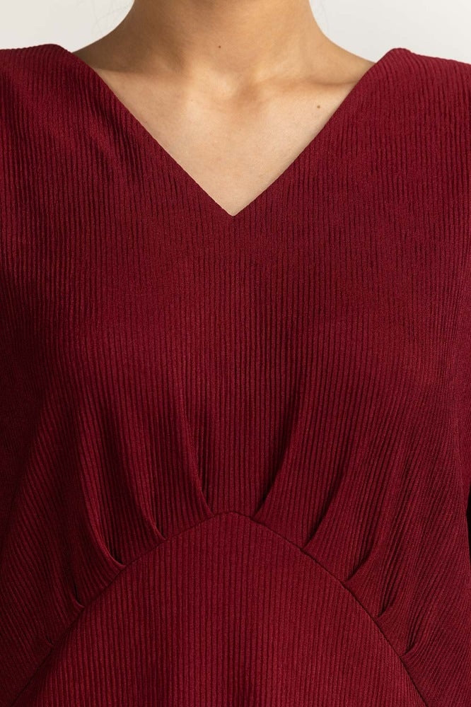 Maroon Dress WM-DRS23-103