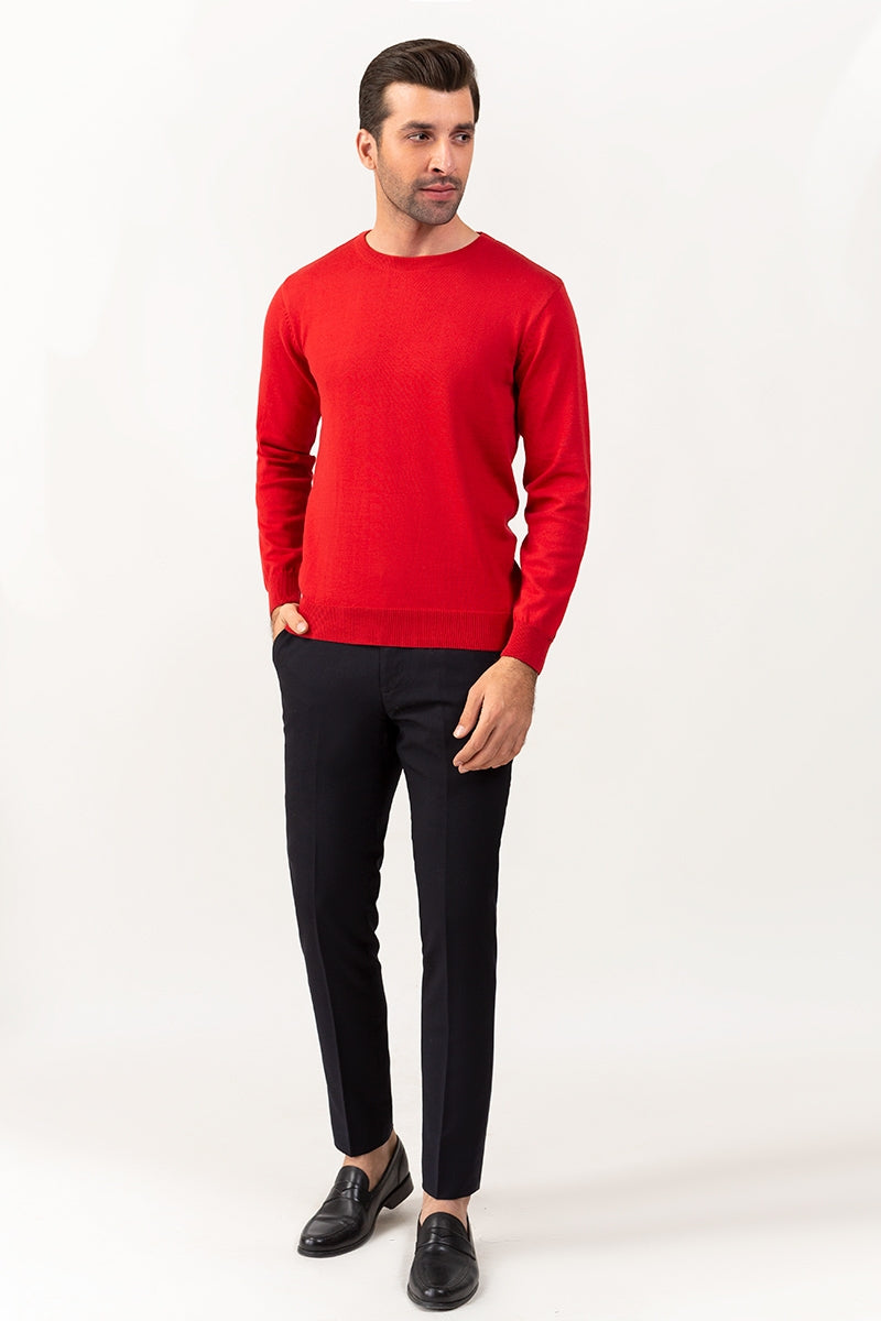 Red Fashion Sweater FS-SWT-D32-02