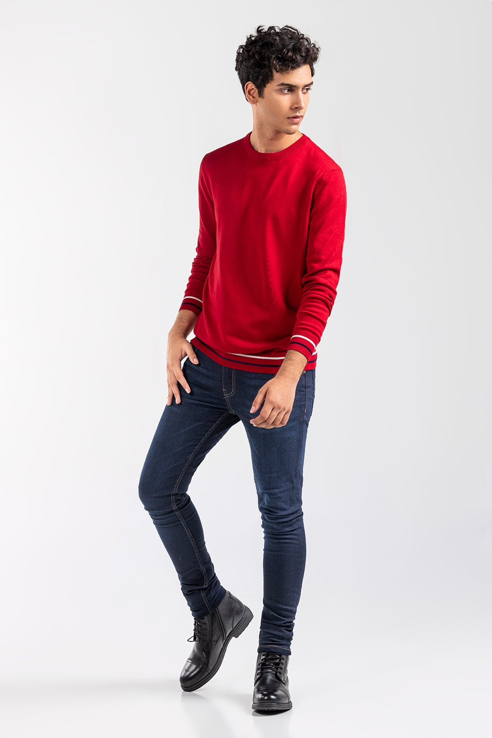 Maroon Fashion Sweater FS-SWT-VPN-FD-443-01