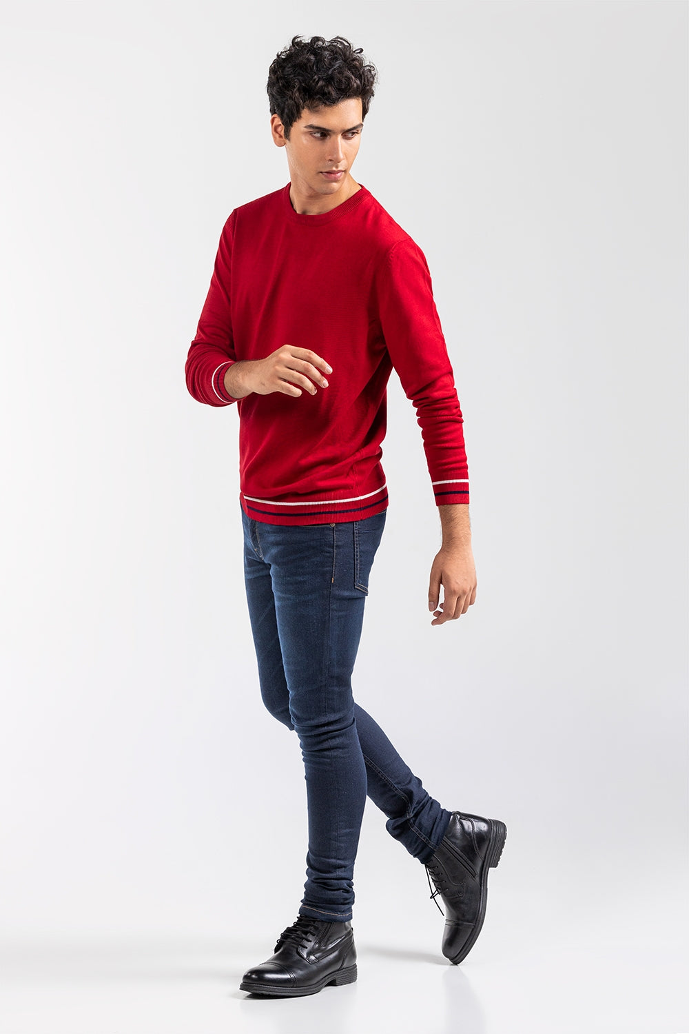 Maroon Fashion Sweater FS-SWT-VPN-FD-443-01