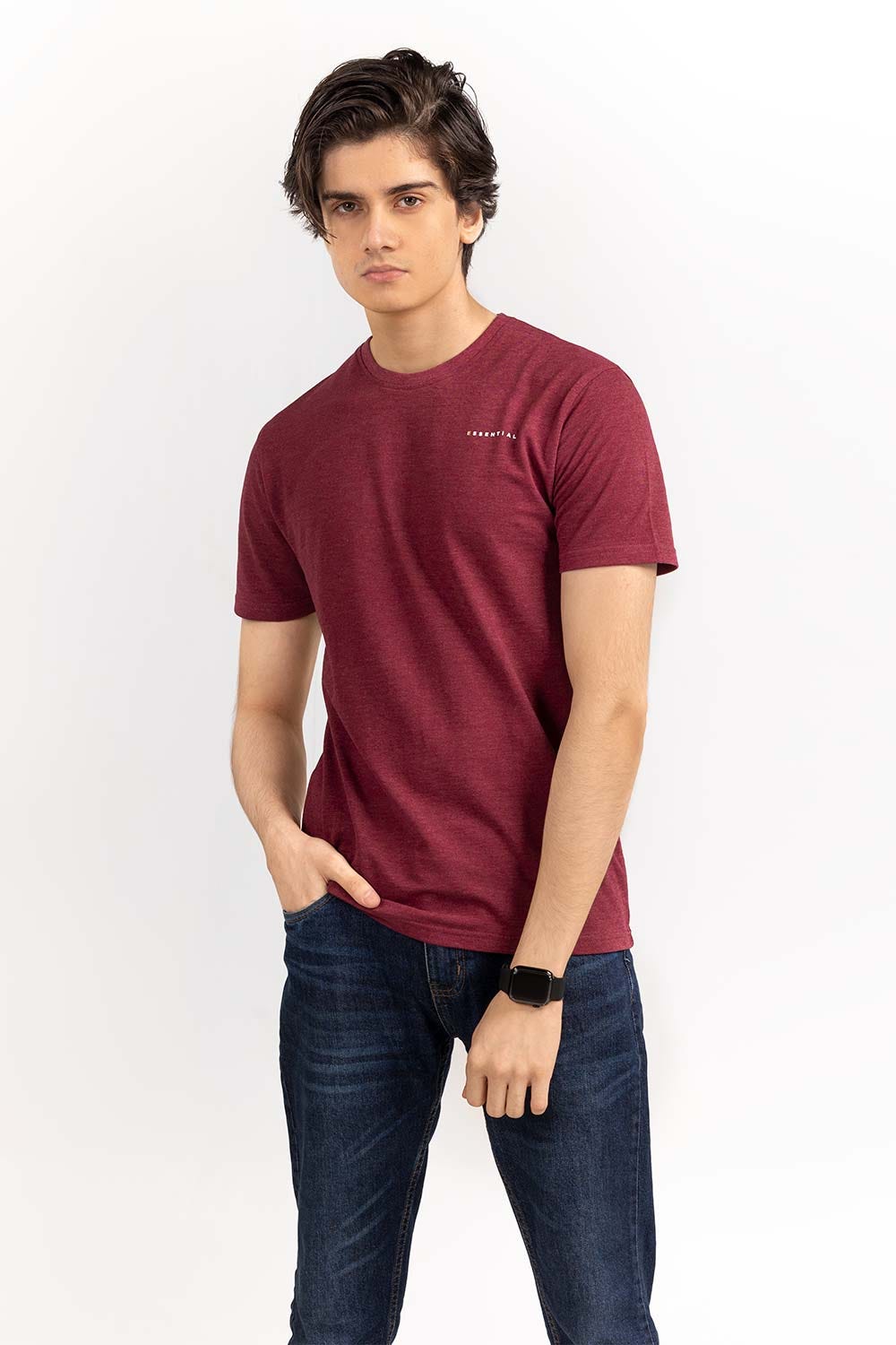 Maroon Fashion Tees TS-FPK22-021