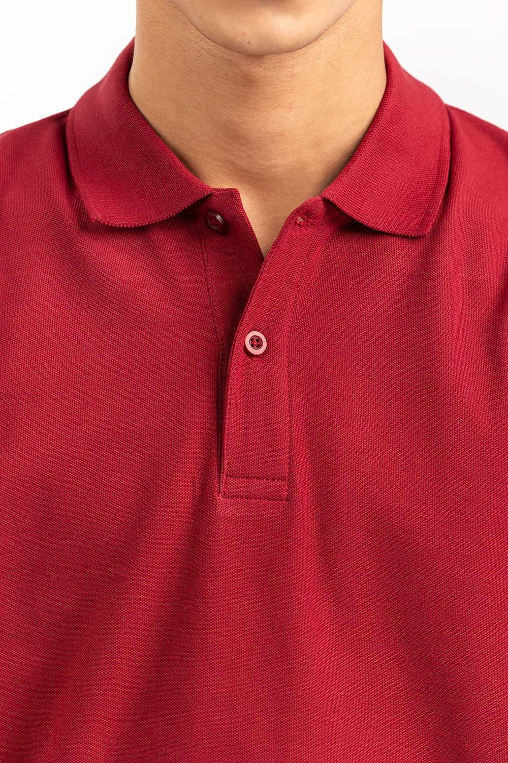 Maroon Signature  Polo PKP-SB-148