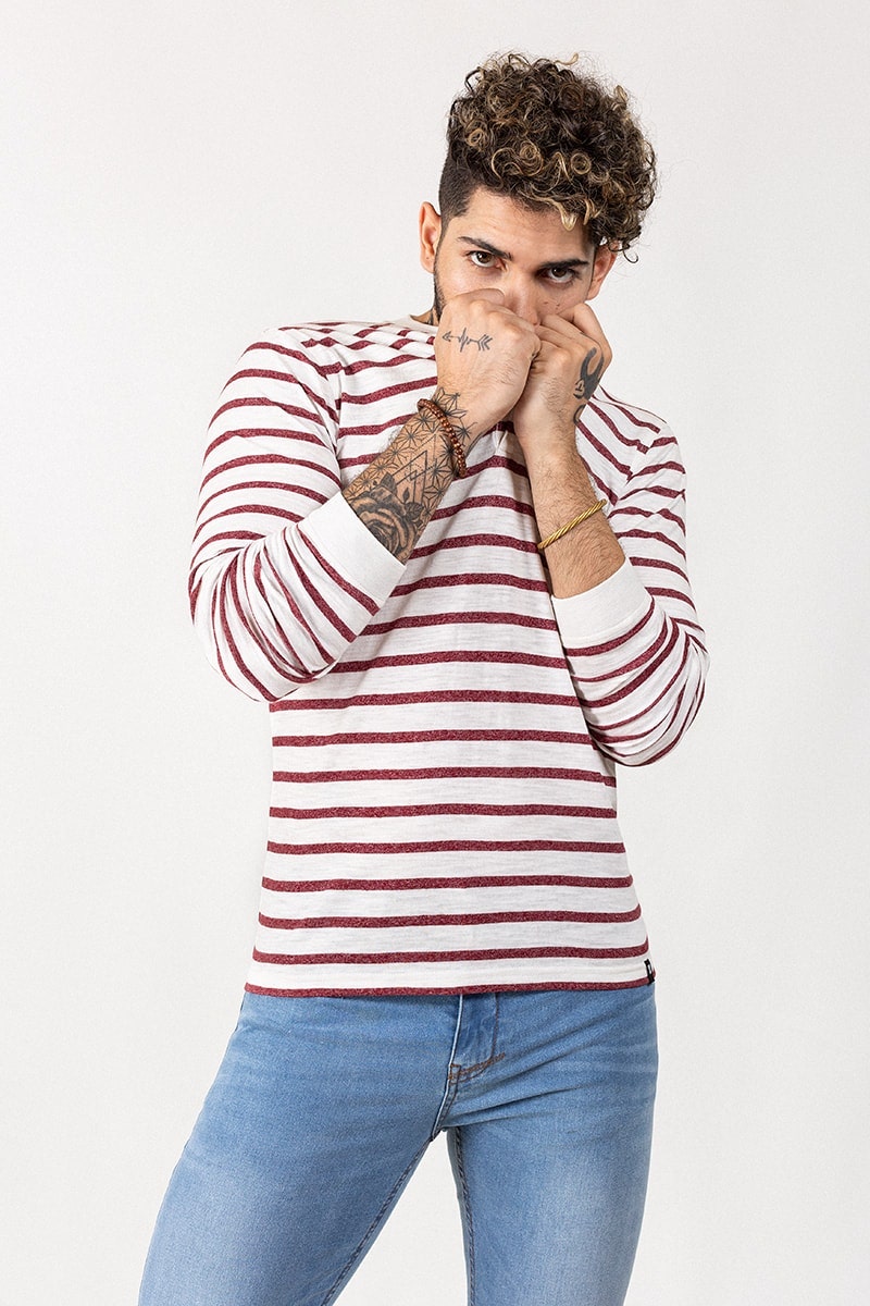 Maroon Fashion T-Shirt FS-HEN-YD-D01-03