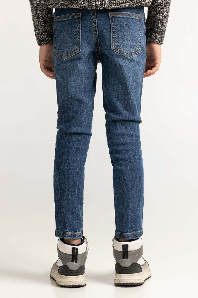 Med Blue Basic Jeans JB-JNS-WS23-002 B
