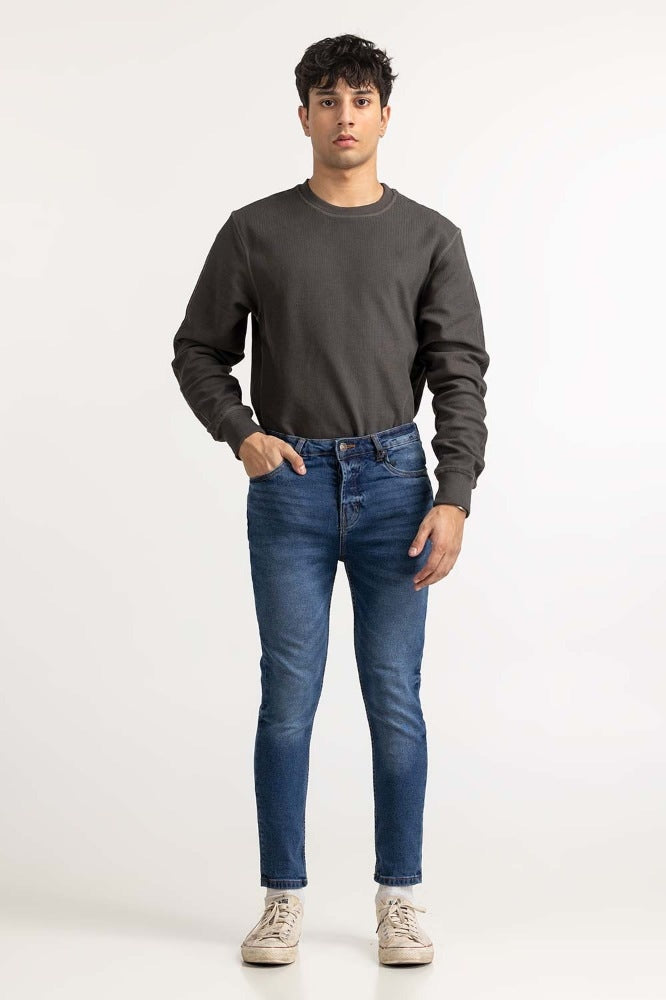 Medium Blue Basic Jeans MN-JNS- DN23-015