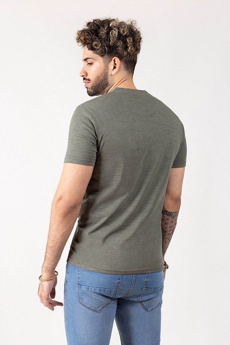 Grey Signature T-Shirt HS-HEN-SIG-D07