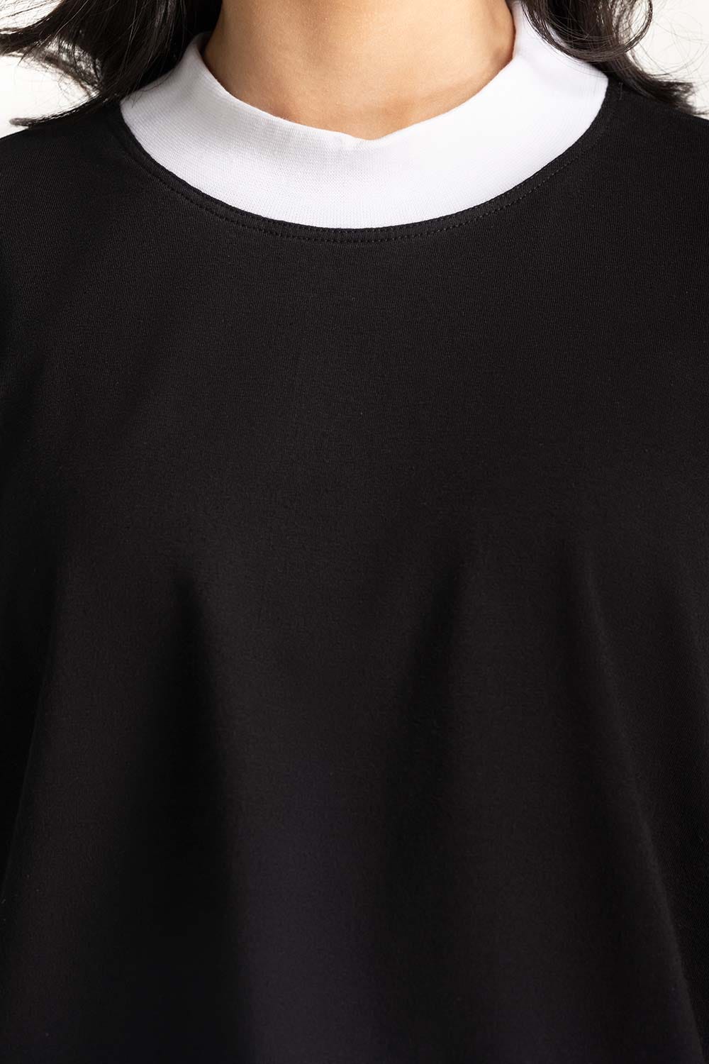 Mock Neck Crop Top WM-KTP-WS24-006