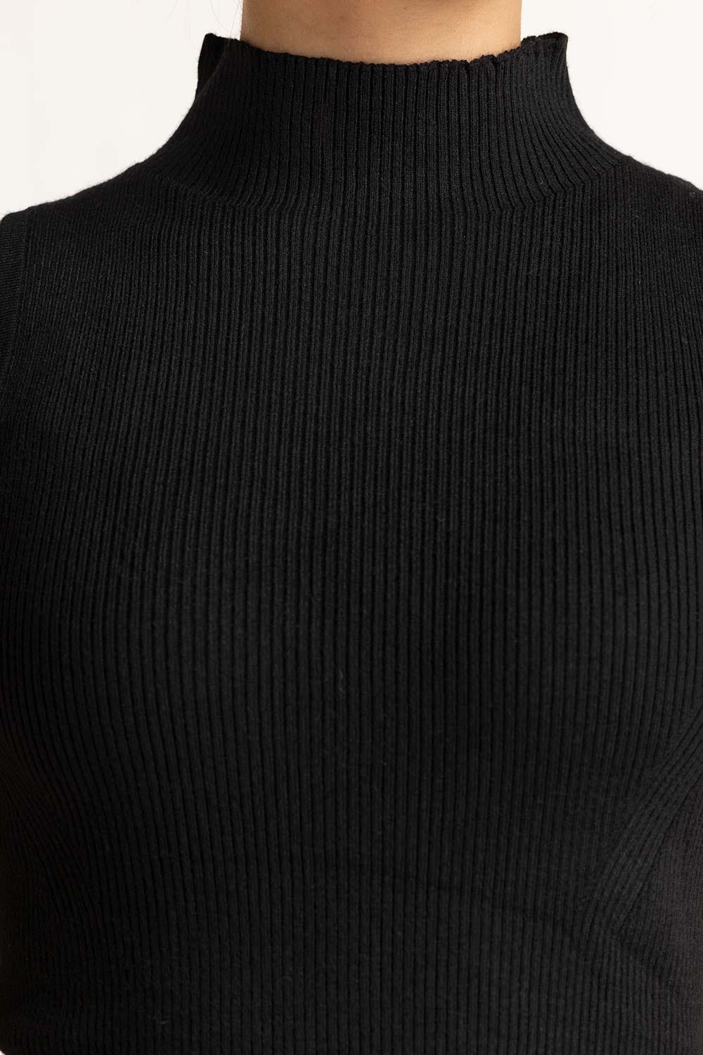 Mock neck Rib Tanktop WM-SWT-TP-WS24-001