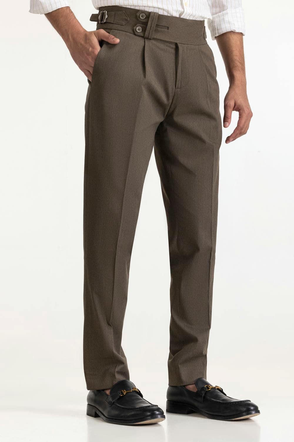 Modern Fit Gurkha Pant MN-TR-FM23-059
