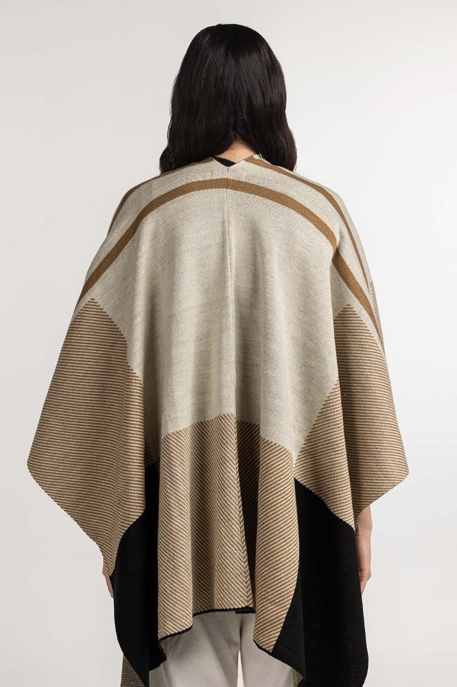 Multi Basic Cape shawl WM-SWT-WS23-065