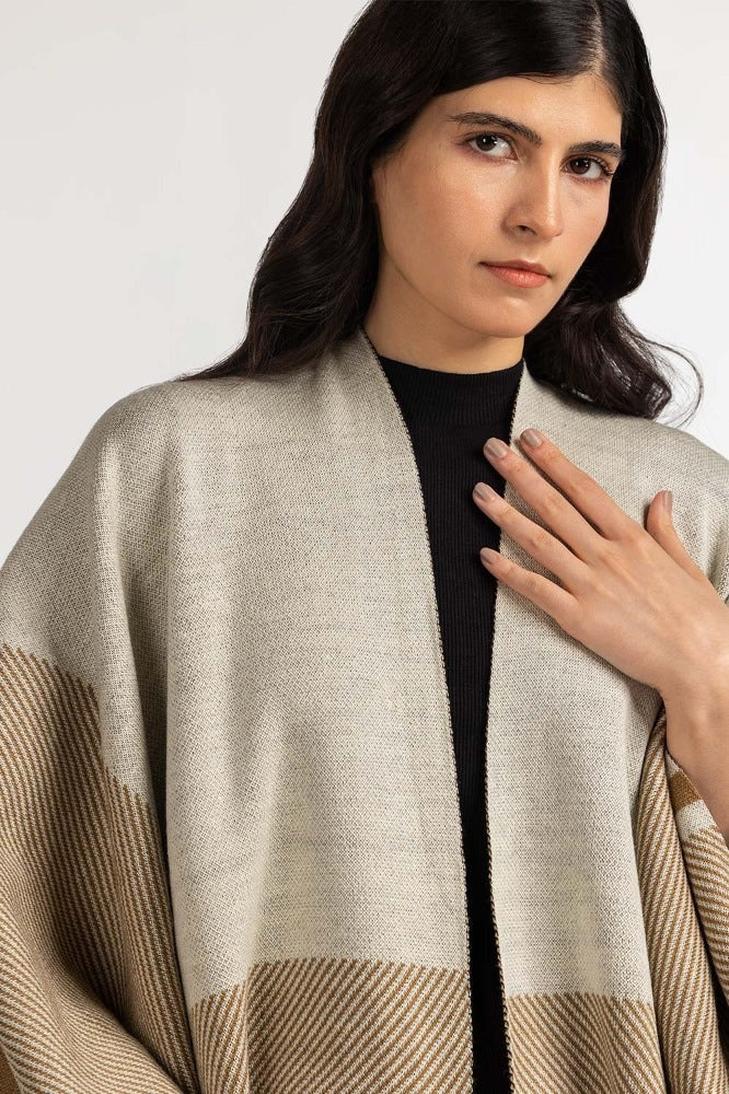 Multi Basic Cape shawl WM-SWT-WS23-065